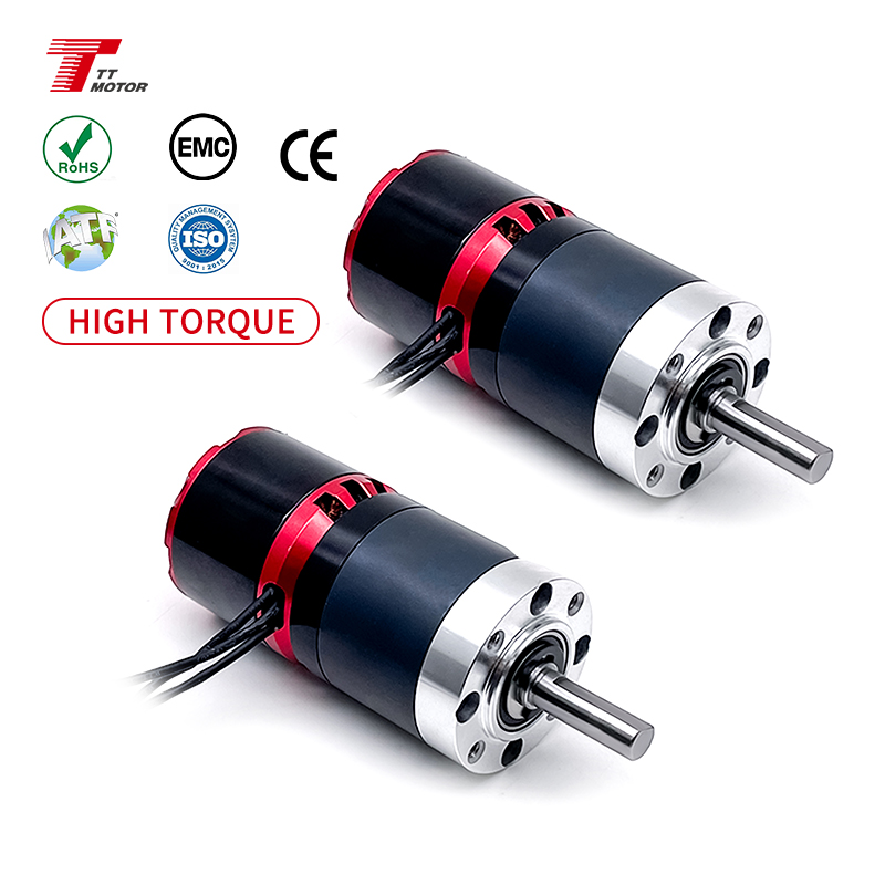 External Rotor Planetary Gear Motor 12V 42mm Permanent Magnet 5-925RPM Compact Design for Industrial Home Appliance