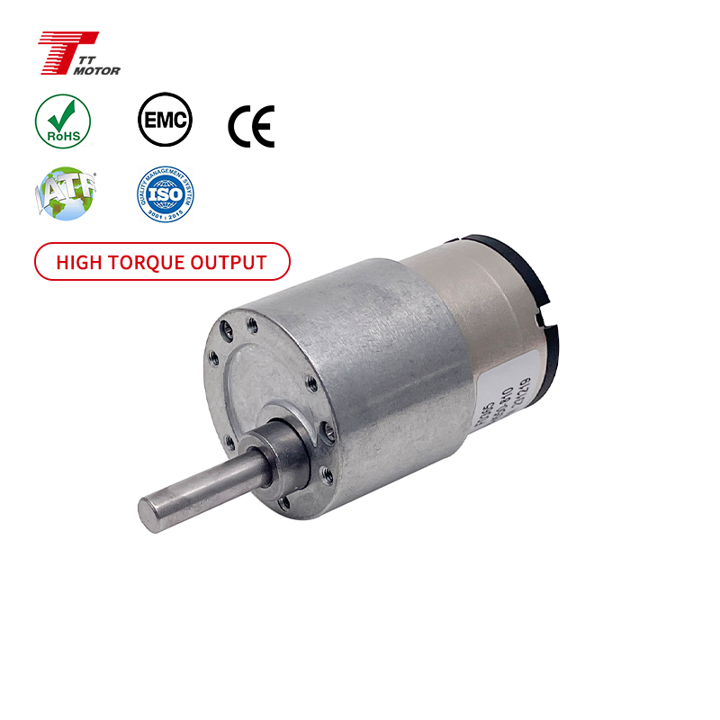 TT MOTOR Geared Dc Brush Motor 12v 120 Rpm for Radiator Fan