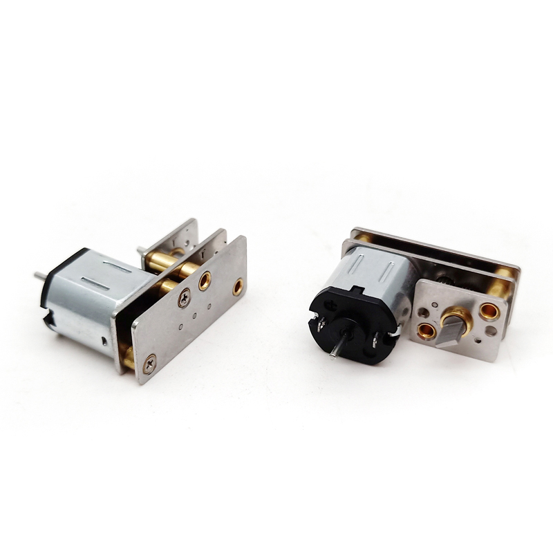 Small Size Dc 180 Degree Shaft 12 Volt Geared Motor