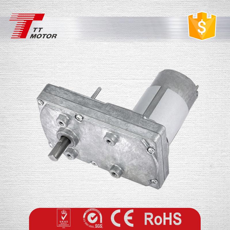 Electric 12 Volt Right Angle Reversible Low Speed 60 RPM High Torque Output Shaft 8mm Motor Electric