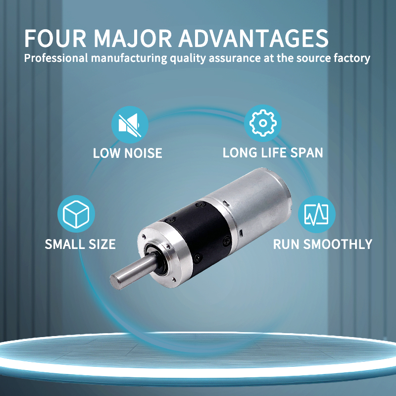 24mm Planetary Gearbox 5kg.cm Max 12V/24V DC Motor with BL2430 Permanent Magnet Adjustable Speed for Robotics