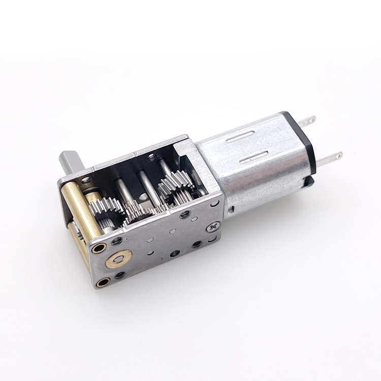 TT Motor 12*20 Worm Gearbox Plus N30 Permanent Magnet DC Motor 6v Dc Worm Gear Motor 12v Right Angle Shaft
