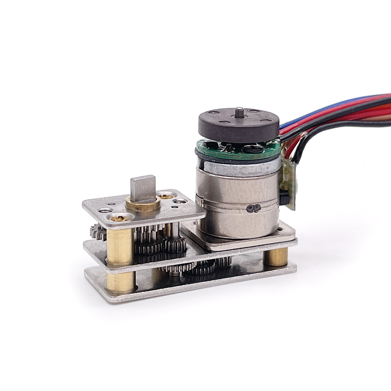 Stepper Motor and Spur Gear Box GM24-10BY 3.3v Permanent Magnet 2phase High Torque 18degree Step Angle Micro Stepper Motor