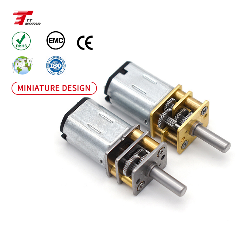 Micro N20 GM12 12mm 2.4v 12v High Torque Low Rpm Geared Dc Motor 6v