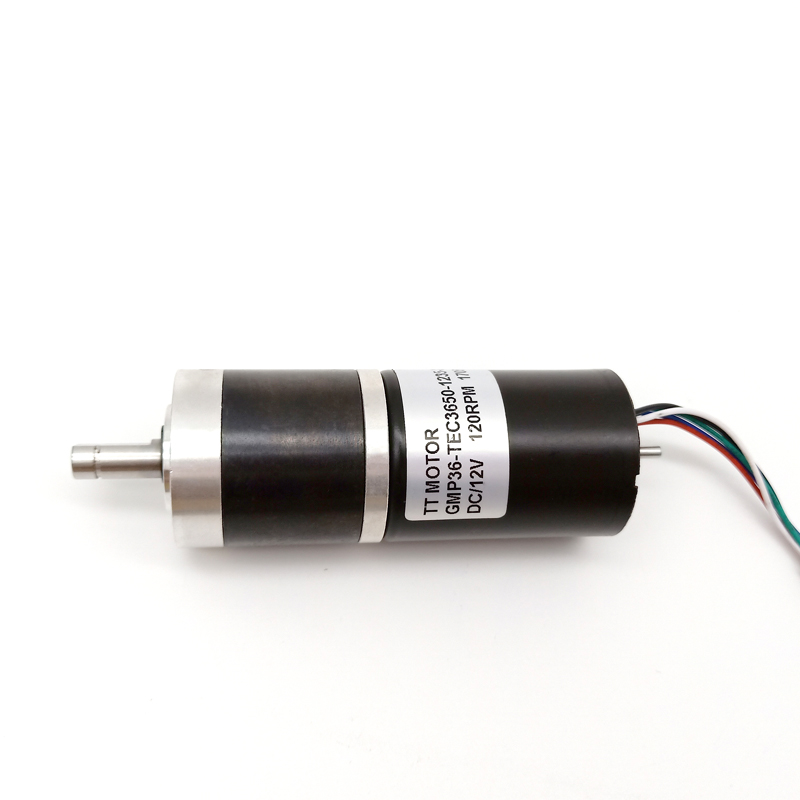China Supply 36mm 24V 12V DC 20rpm Round Sensored Mini BLDC Planetary Gear Motor