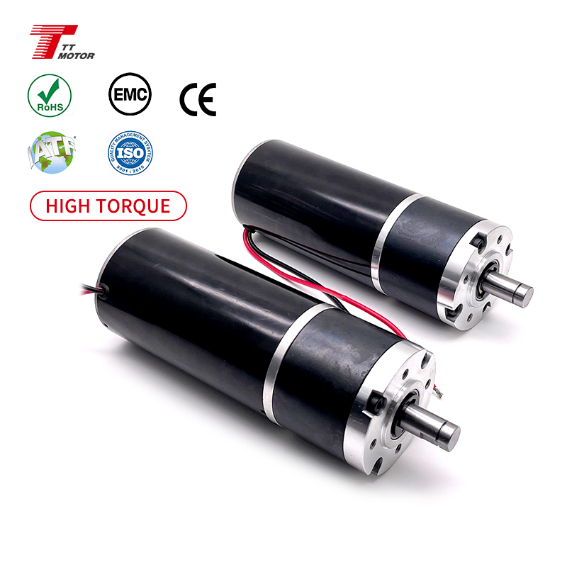 High Quality Electric Motor High Torque 200 Kg.cm 12v Dc Motor 24v Motor with Planetary Gearbox 60mm
