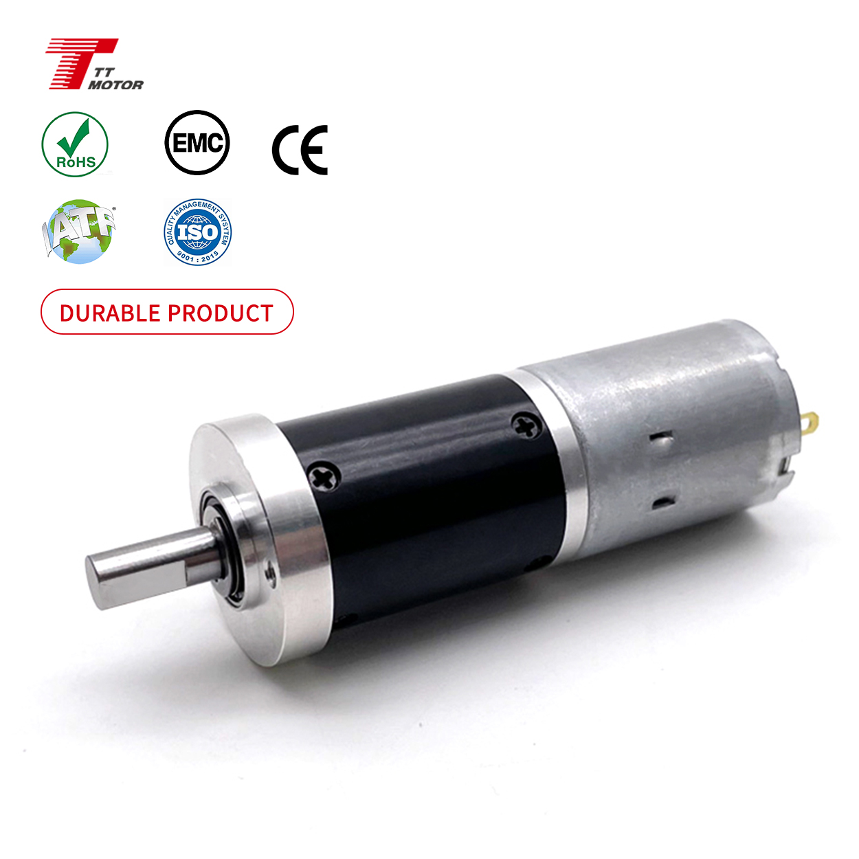 TT Manufacturer Engine DC 370 Small 24mm 1Nm High Torque Low Rpm 6v 12v DC Mini DC Electric Brush Geared Motor