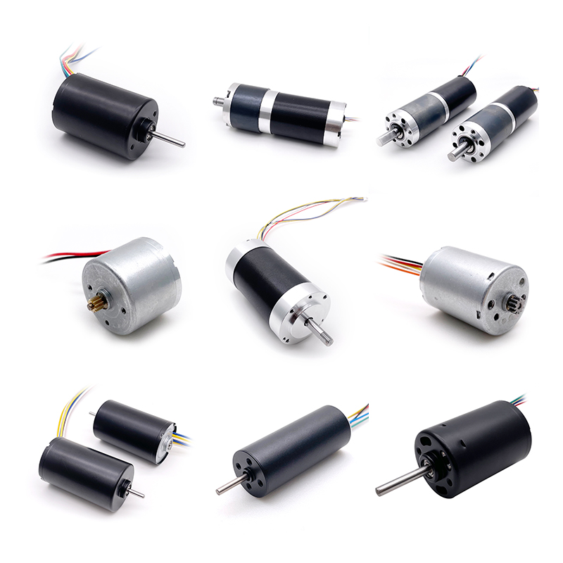 OEM 12V 24V Mini Small Brushless Motor Can Add Gearbox for Smart Home Appliances and Hair Dryer Permanent Magnet DC Motor