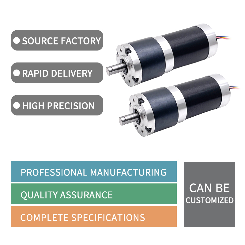 GMP60-TEC56100 Brushless Dc Motor with Gear Reduction 12V RATIO 1/168 Bldc Car Electric Motor