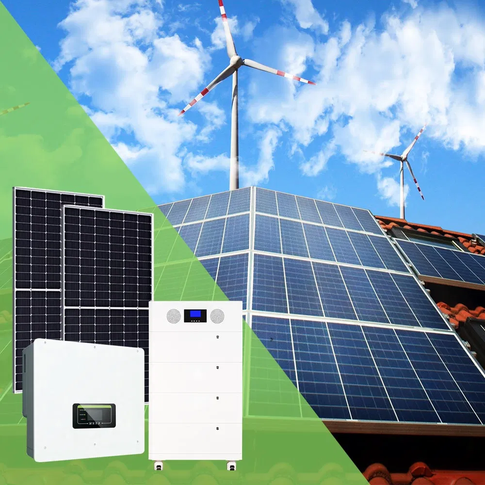 Sistema Híbrido de Red Solar del Yangtsé 6000W Sistema Solar con Batería 6kw