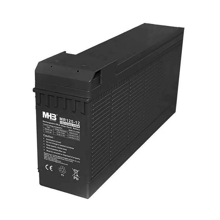 Detalles de la batería AGM 12V 125Ah