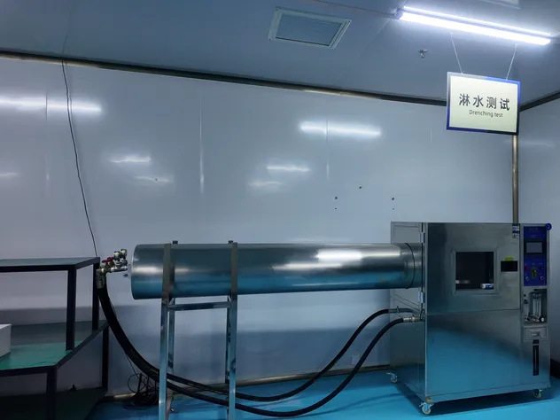 Área de prueba de control de calidad 3