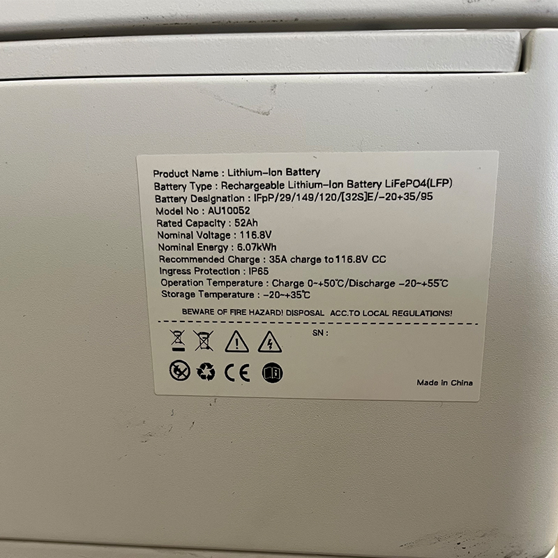 Solución Avanzada 200kwh de Almacenamiento de Energía Solar en Baterías para Uso Comercial