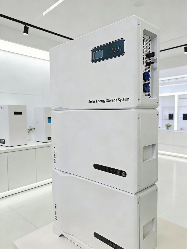 Estación de Energía Solar Todo en Uno 51.2V 100ah LiFePO4 Sistema de Almacenamiento de Energía de Batería para Respaldo en Hogares y Comercios