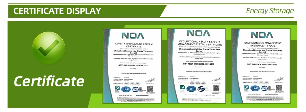Certificaciones y estándares de seguridad de nuestras baterías de litio