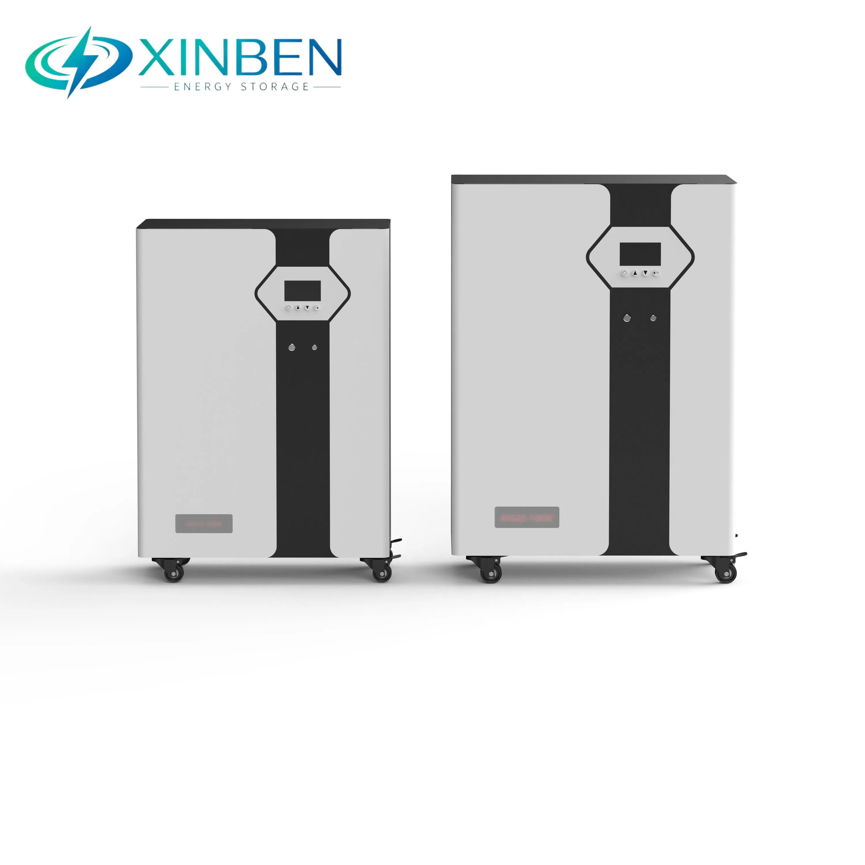 Standalone off-Grid Solar Power Supply All-in-One Ess 10kw Pure Sine Wave Output 15360wh Wheeled Household Lithium Energy Storage Machine