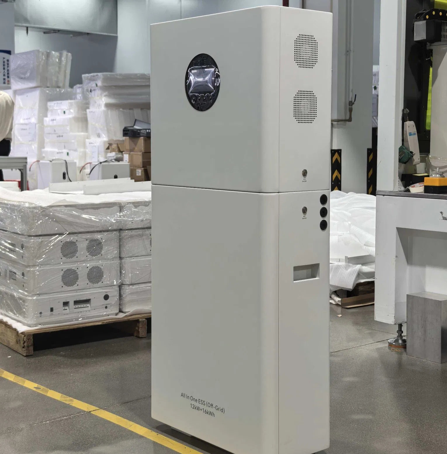 Batería solar portátil e impermeable todo en uno para necesidades de energía en áreas remotas