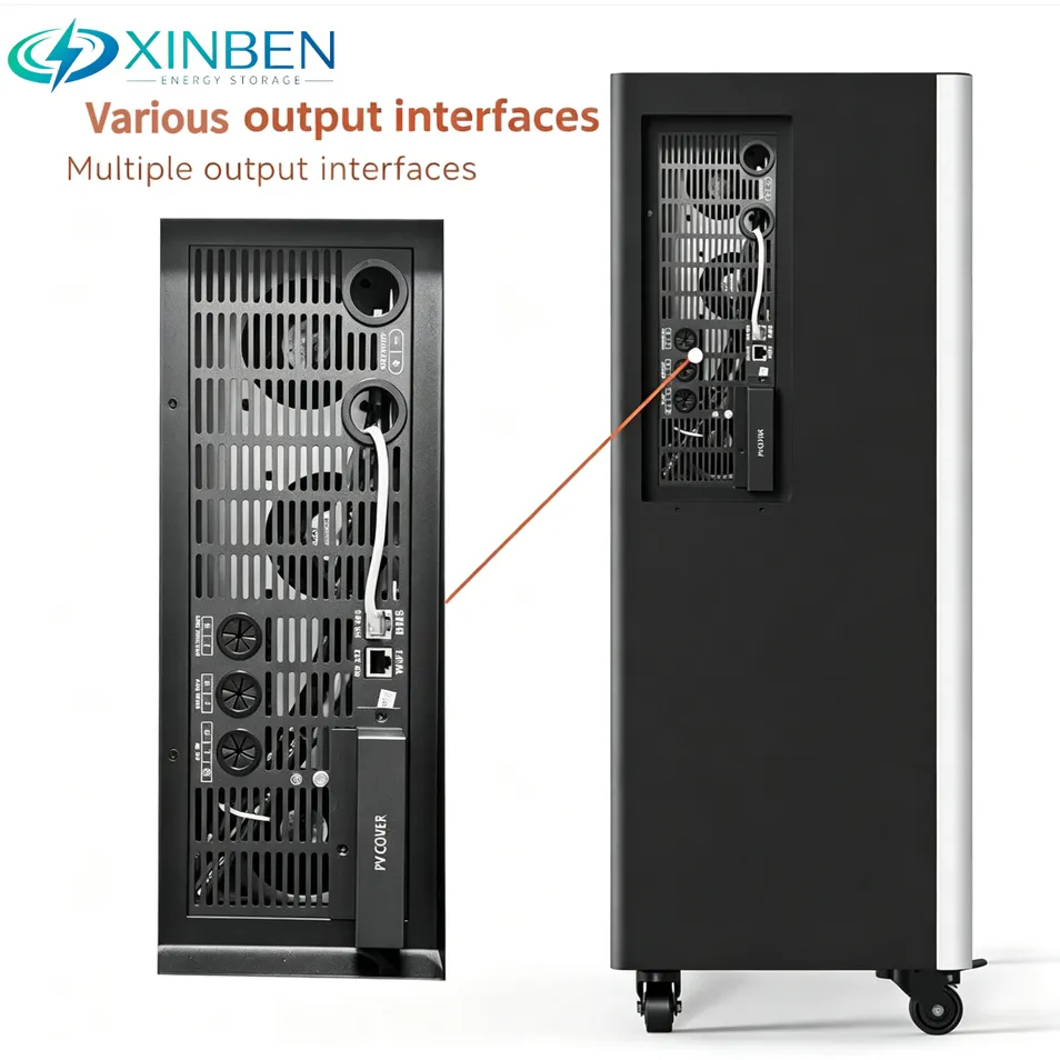 Standalone off-Grid Solar Power Supply All-in-One Ess 10kw Pure Sine Wave Output 15360wh Wheeled Household Lithium Energy Storage Machine