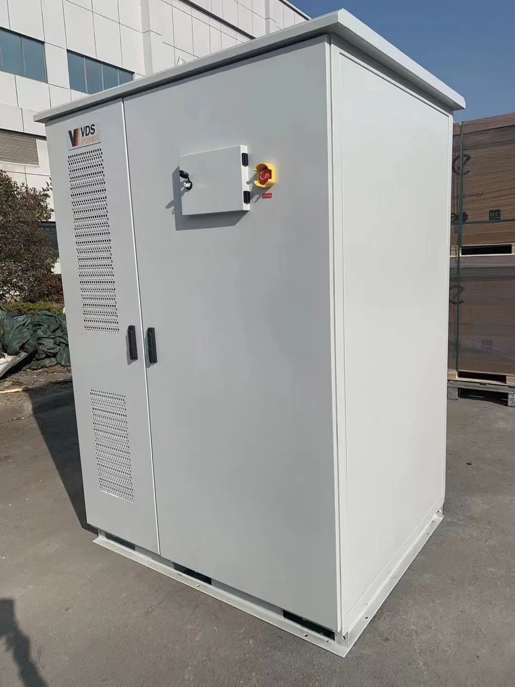 233kwh Sistema de Almacenamiento de Baterías Solares de la Industria Comercial EMS