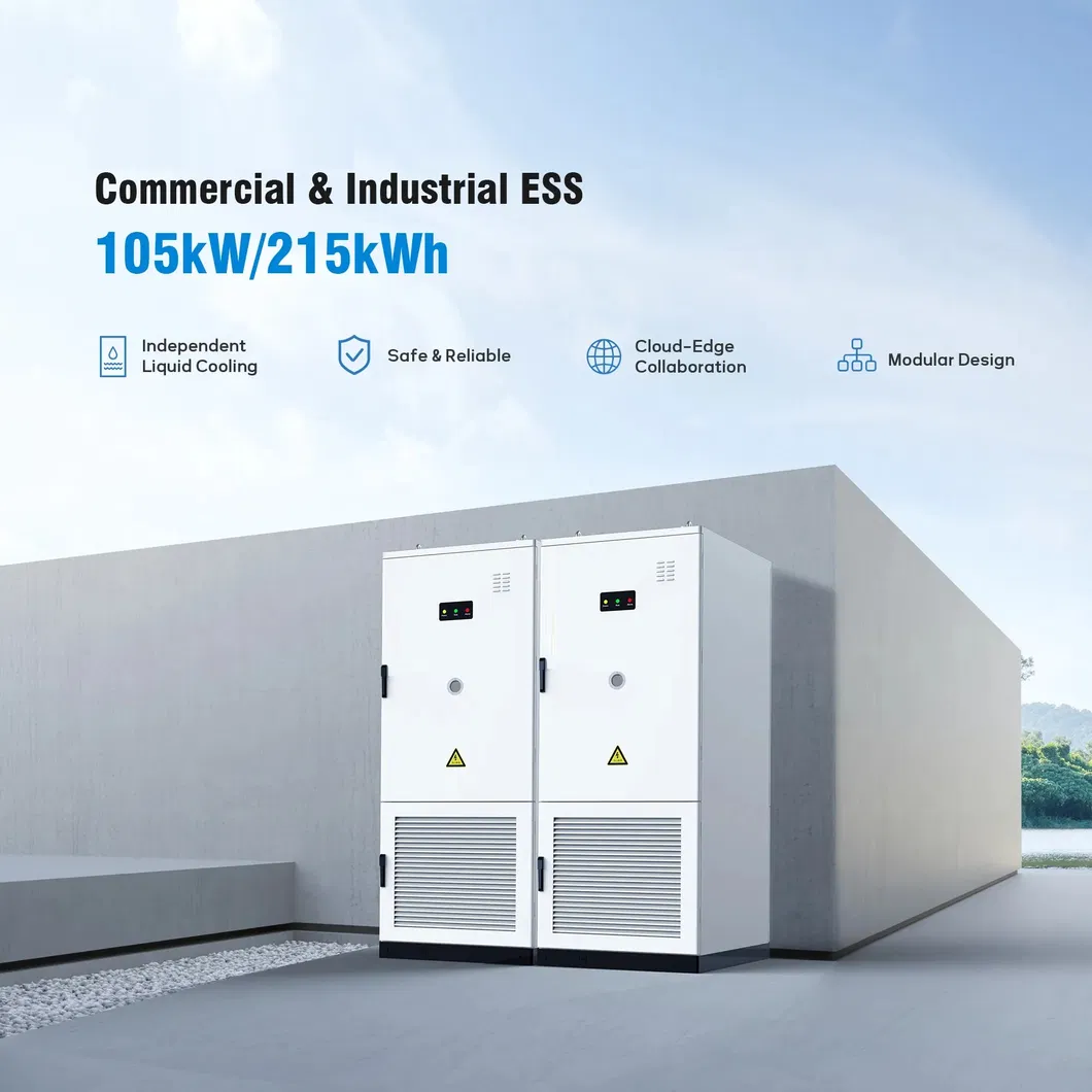 Contenedor de Batería de Litio para Almacenamiento de Energía Personalizado 105kw con 215kwh