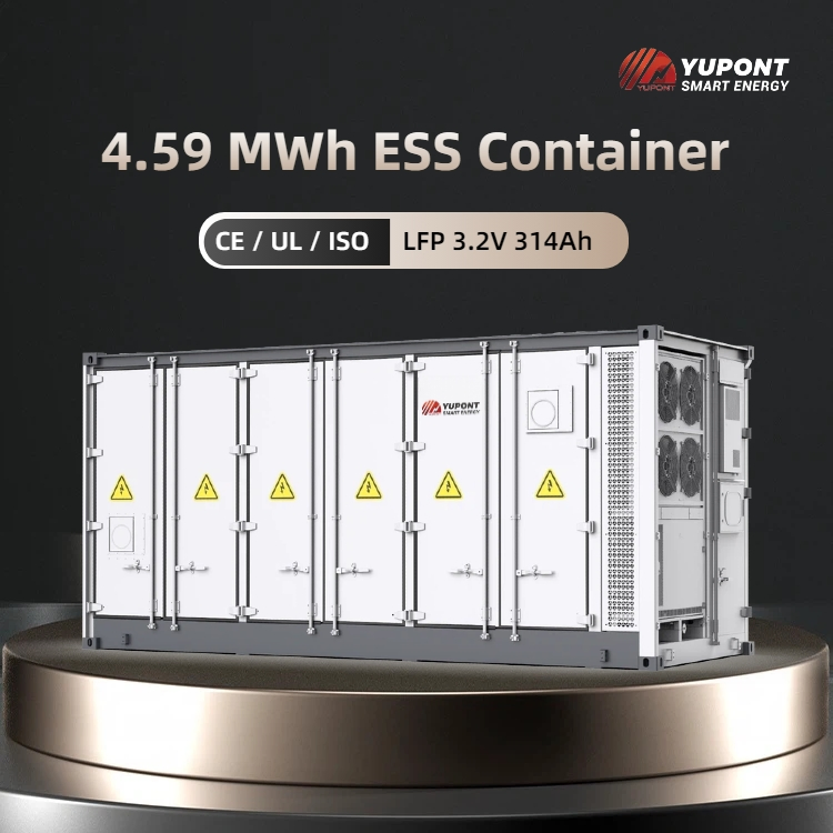 Bess 20FT Almacenamiento de Energía en Contenedores 4.59MWh Sistema de Almacenamiento de Energía de Batería de Litio Sistema de Almacenamiento de Energía Fotovoltaica