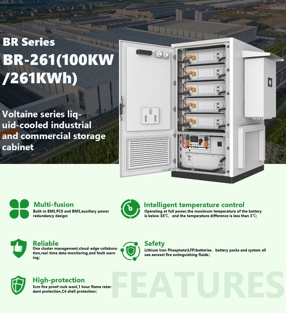 Contenedor Solar Comercial Aprobado por ISO 20FT /40FT 12192mm (L) *2438mm (W) *2591mm (H) Almacenamiento de Energía con Batería de Litio