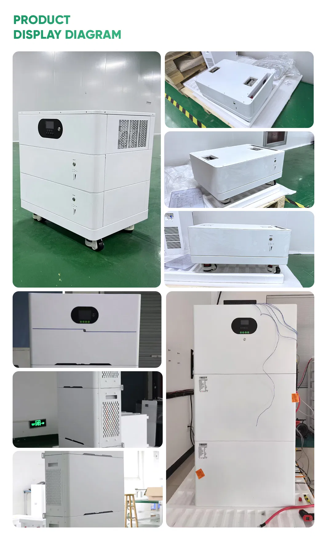 Embalaje y envío batería solar todo en uno
