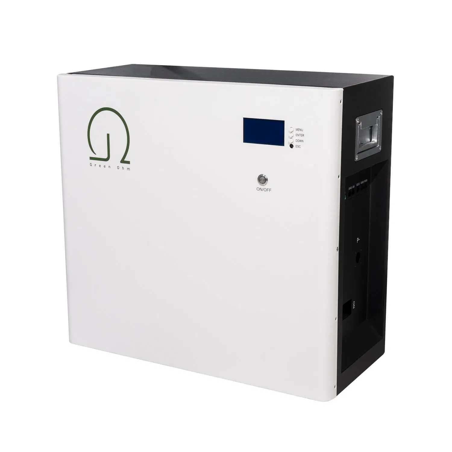 Hogar 10kwh 51.2V Paquete de Batería de Almacenamiento de Energía LiFePO4 Batería Solar para el Hogar Almacenamiento de Energía Residencial Suministro de Energía de Respaldo