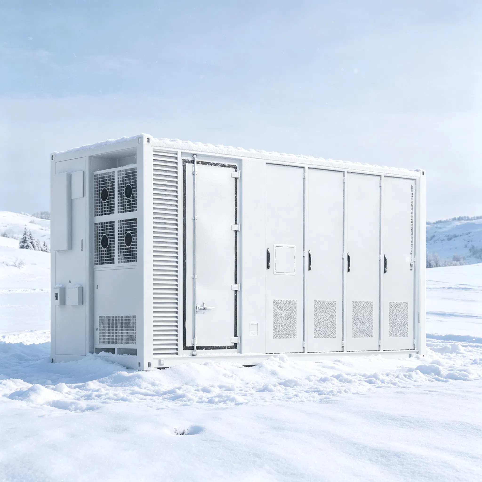 para Suministro de Energía Fuera de la Red en Área Minera 1MW 2MW 5MW 10mwh Sistema de Almacenamiento de Energía de Batería Industrial Contenerizado