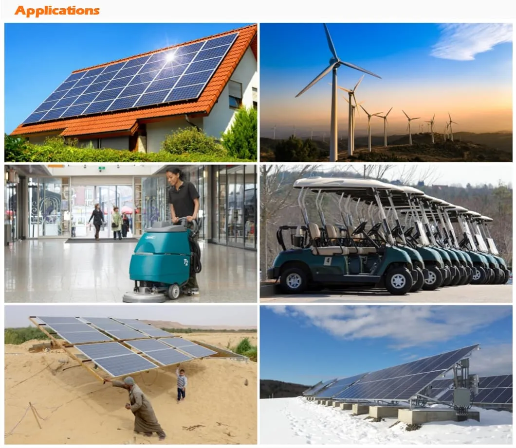 Batería de Carbono de Plomo Recargable de Ciclo Profundo de Larga Duración y Carga Rápida para Sistema de Almacenamiento de Energía Solar