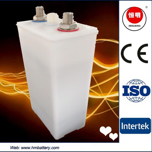Batería recargable de ciclo profundo de la industria solar Kpl200 Ni-CD para almacenamiento portátil de emergencia, batería de respaldo de energía para estación de energía