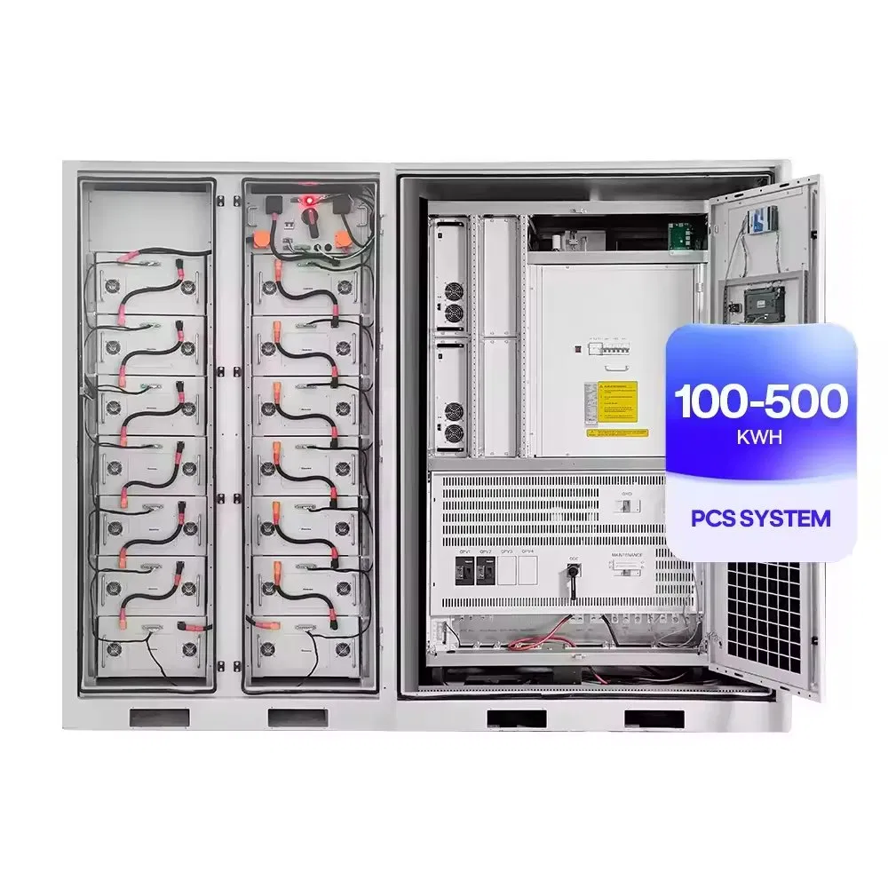 Casa fuera de la red Sistema de almacenamiento de energía solar de LiFePO4 1 MW