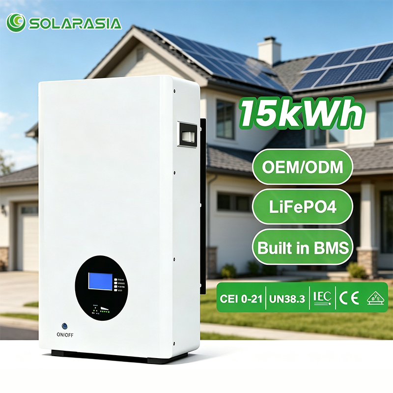 15kwh Lithium Battery Price 51.2V LiFePO4 Battery Low Voltage Solar Energy Battery Storage LiFePO4 Battery Cell for Solar System