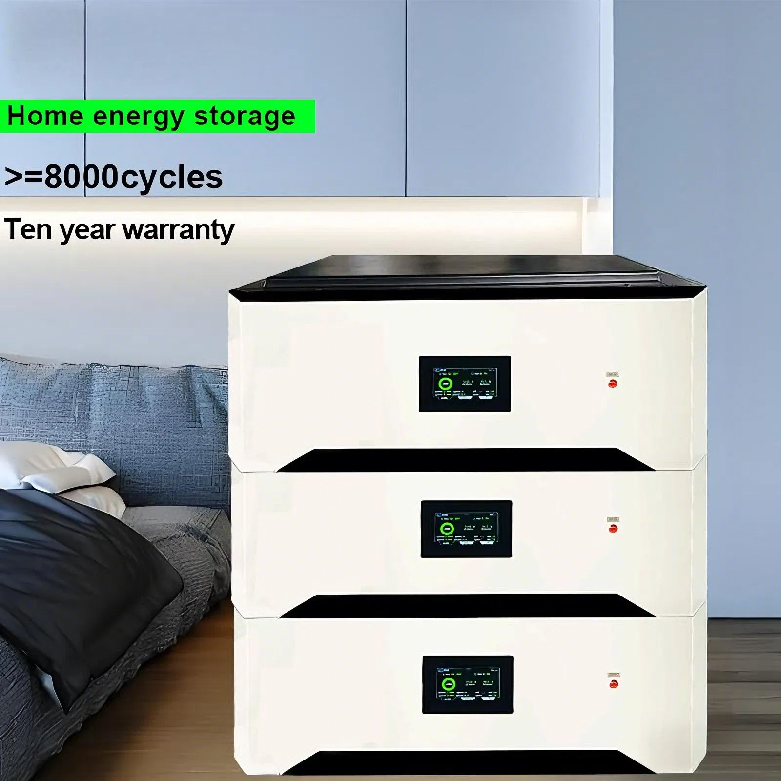Todo en Uno 5kwh 10kwh 15kwh 20kwh Batería de Litio para Sistema de Almacenamiento de Energía Residencial Ess Energía Solar