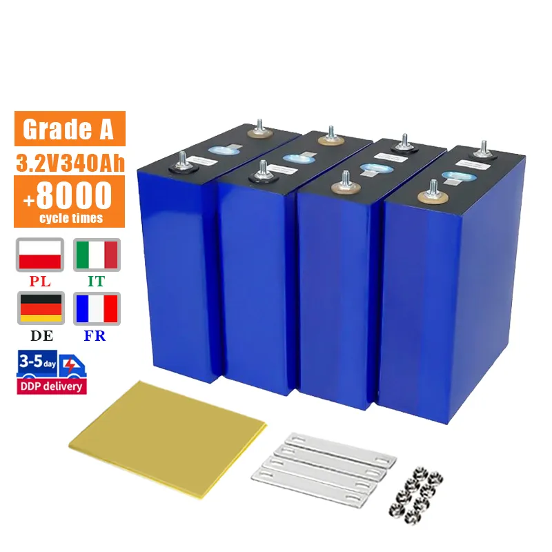 Detalle de celda de batería CATL 3.2V 340Ah