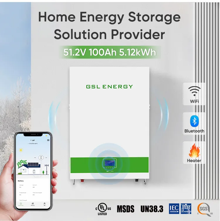 Sistema de Almacenamiento de Energía de Batería de Litio de Pared Alimentada 5kwh 10kwh 15kwh 48V300ah 200ah 100ah para Sistema Solar en Casa