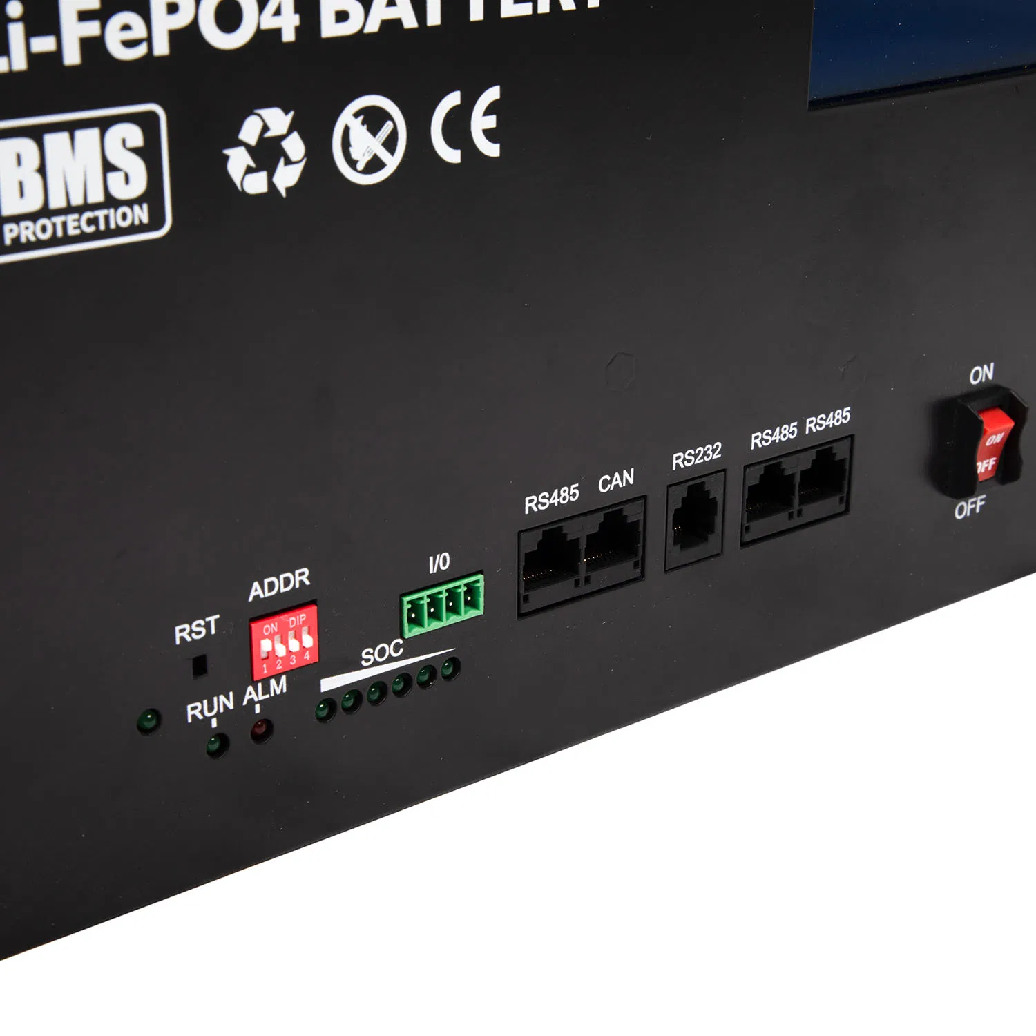 Batería solar de litio montada en rack 48V 200ah Panel solar para uso doméstico Almacenamiento de batería doméstica