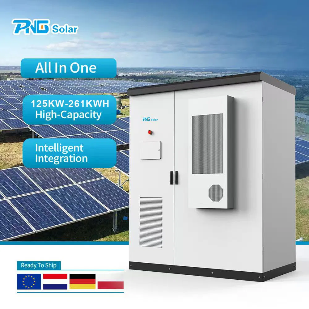 Paquete de Batería de Litio Comercial e Industrial 241kwh 261kwh Armario Ess Todo en Uno