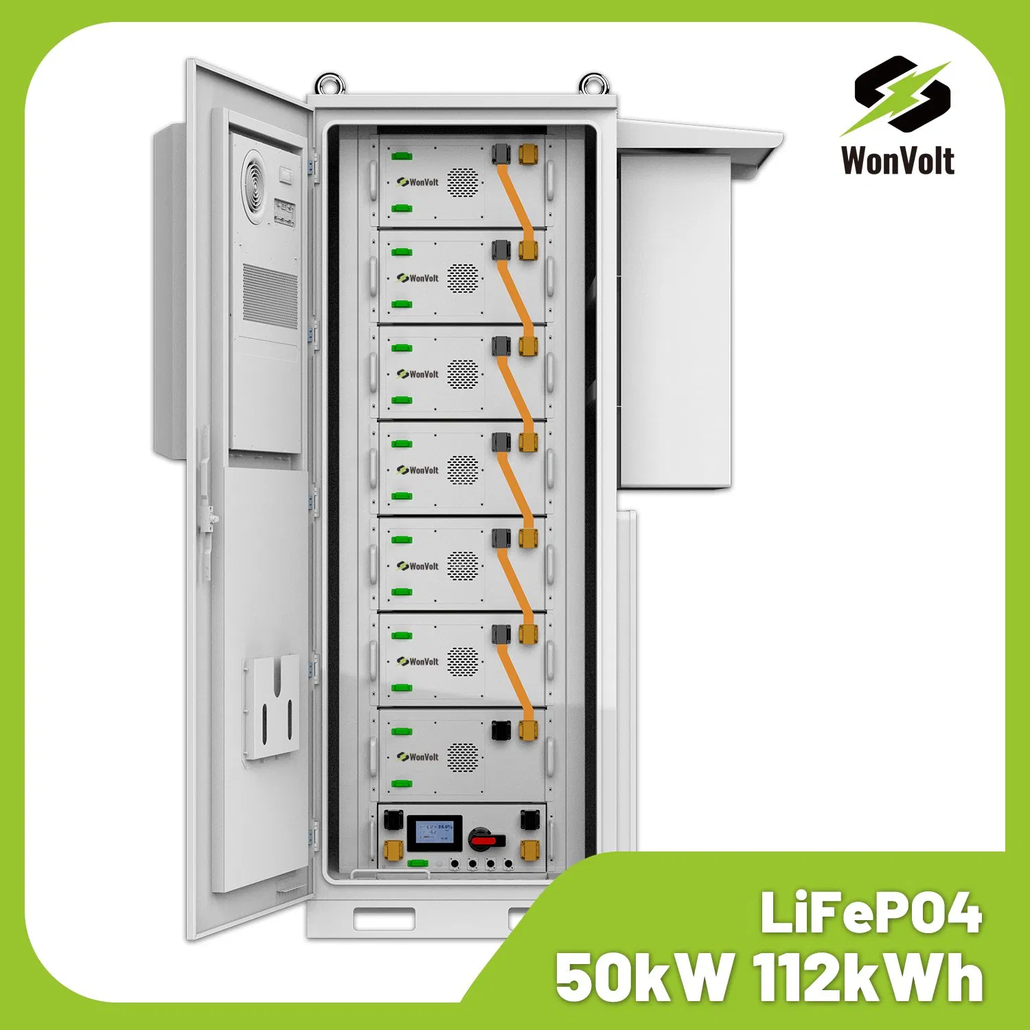 China 314ah Sistema de Batería de Litio 100kwh 112kwh 120kwh Sistema de Energía Solar Fuera de la Red 30kw 50kw