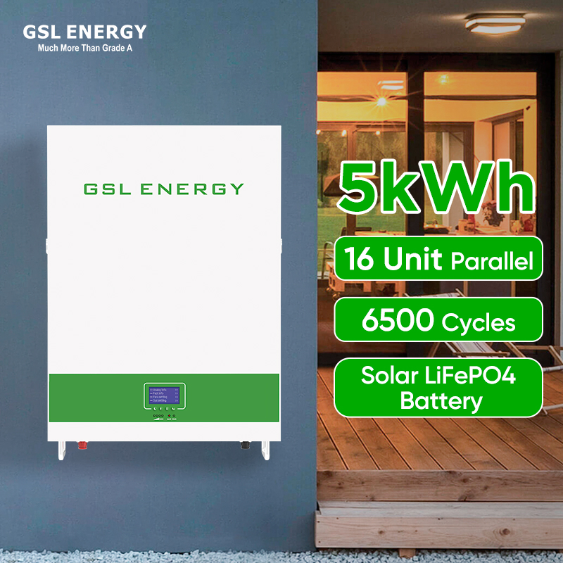 2023 Venta Caliente Batería de Iones de Litio para Energía Doméstica 48V 100ah 200ah 5kw 10kw Sistema de Energía Solar Fuera de la Red para Inversor Híbrido