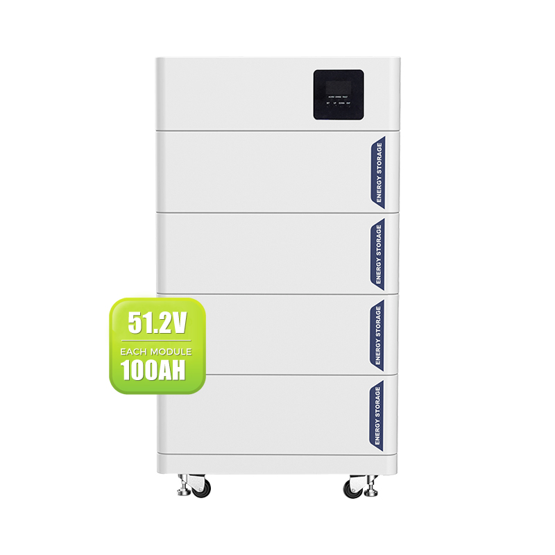 Baterías de Baja Tensión para Paneles Solares 5 Kwh 10kwh 20kwh Potencia Apilada 48V Batería Solar de Litio para el Hogar