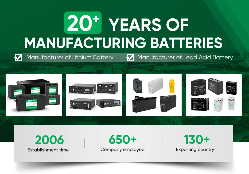 Batería de litio LiFePO4 de 12.8V 25.6V 48V 51.2V montada en la pared para almacenamiento de energía solar residencial