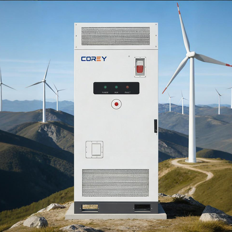 Batería de Iones de Litio de Alta Tensión 261kwh para Energía Solar Industrial