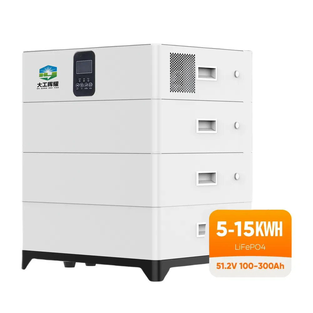 Almacenamiento de baterías solares para el hogar inteligente para la independencia energética
