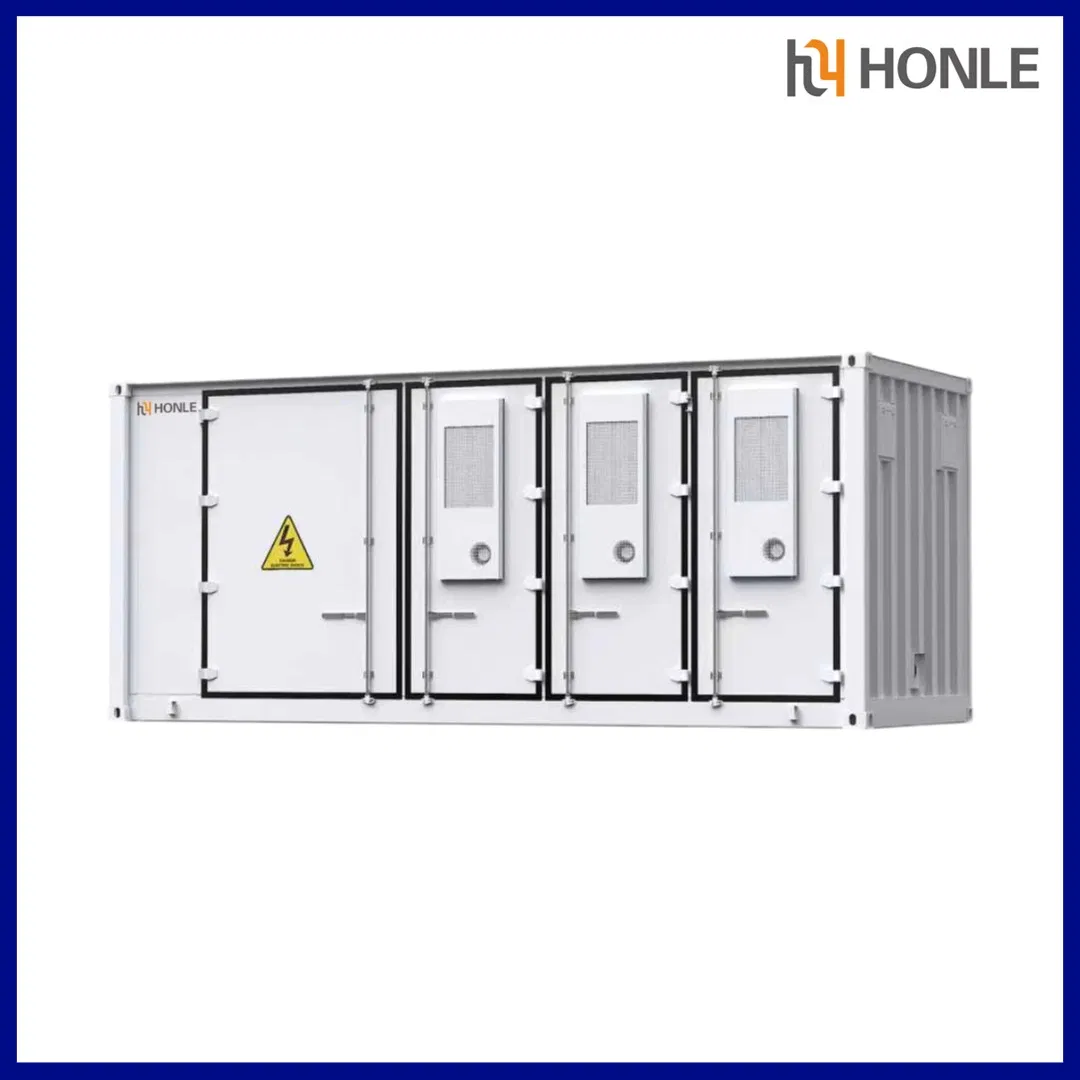 Honle 2025 Grado Personalizado 1.2mwh Sistema de Almacenamiento de Energía Solar Industrial Contenedor Batería de Poder Router WiFi Batería Solar