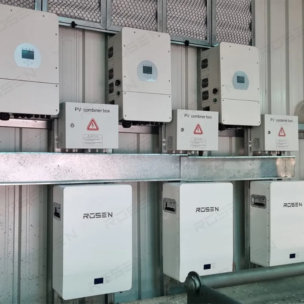 Batería de iones de litio de grado Rosen a un precio competitivo 200ah Sistema solar fuera de la red