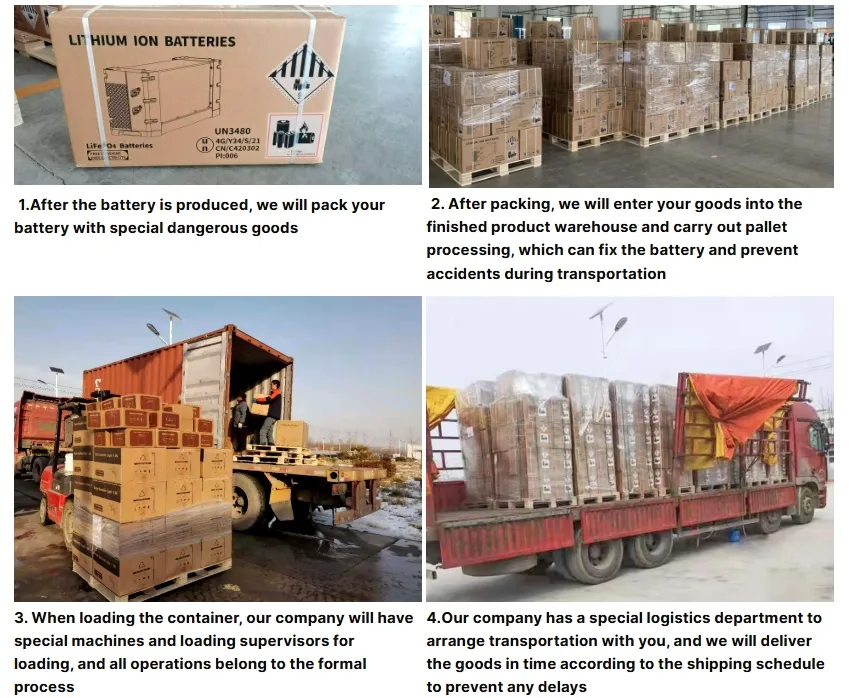 Embalaje y envío del producto