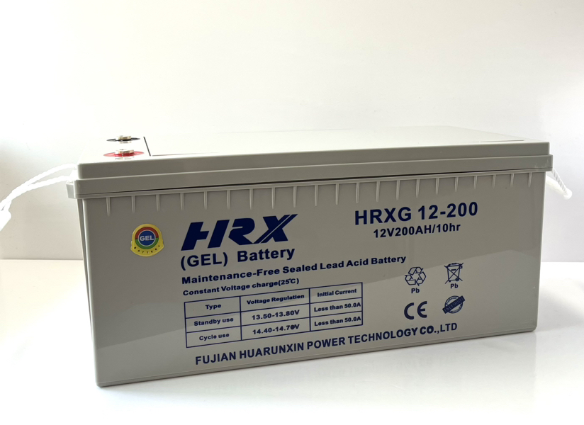 12V200ah Batería de Ciclo Profundo para Sistema Solar Sistema UPS