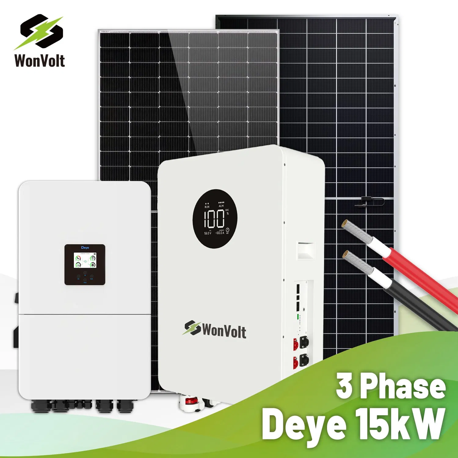 Hogar Solar y Almacenamiento de Batería Ecológico 6kw 8kw 10kw 12kw 20kw