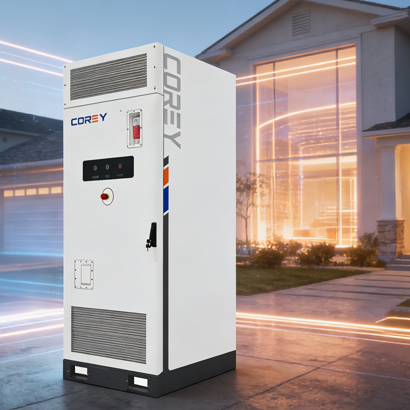 Batería de Iones de Litio de Alta Tensión 261kwh para Energía Solar Industrial